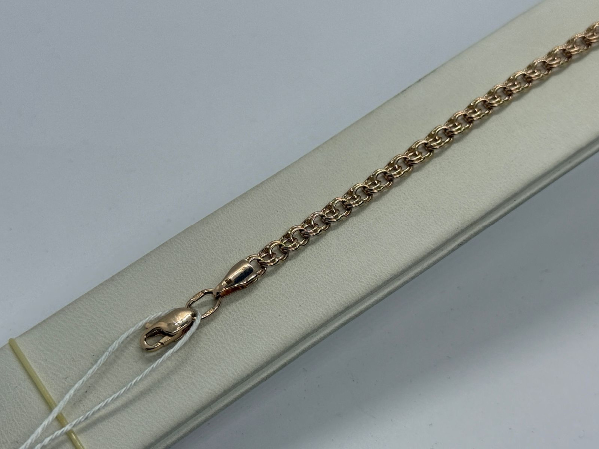 БРАСЛЕТ ПОЛНОВЕСНЫЙ Бисмарк (Au 585)