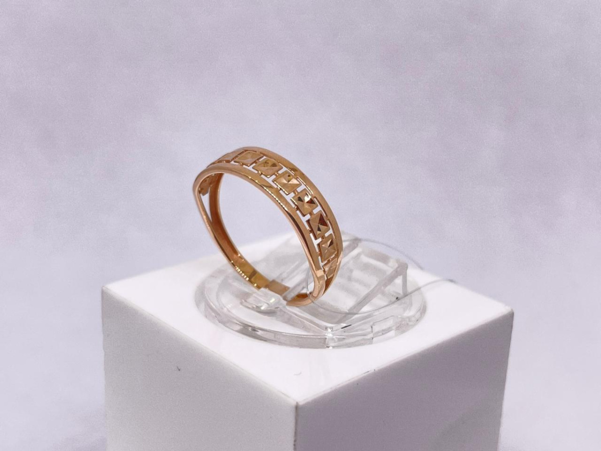 КОЛЬЦО БЕЗ КАМНЯ (Au 585)