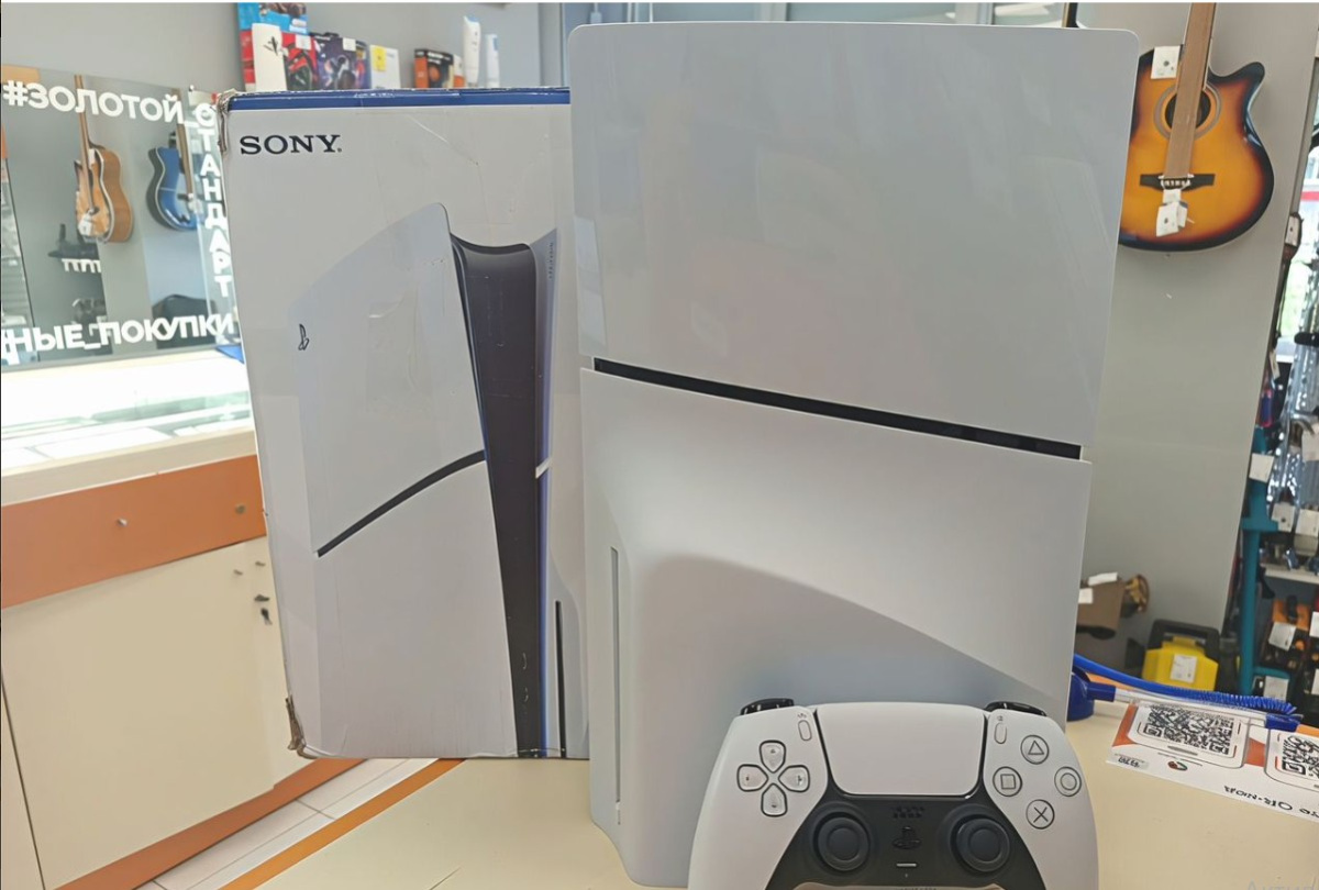 Игровая приставка PlayStation 5 Slim 1TB (С дисководом)