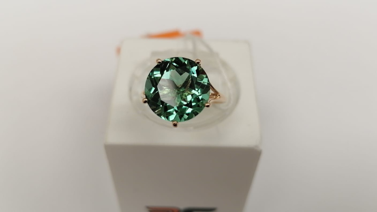 КОЛЬЦО С КАМНЕМ (Au 585)