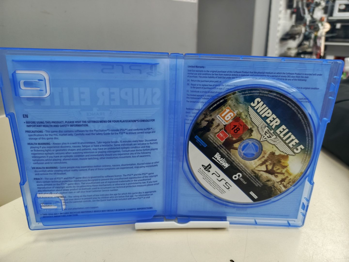 Игра Playstation 5 Sniper Elite 5