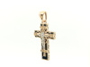 ПОДВЕСКА КРЕСТ с камнем (Au 585)