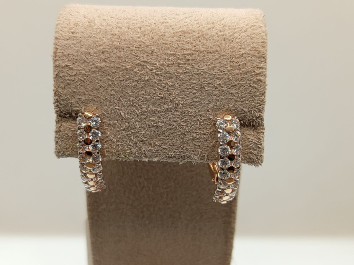 СЕРЬГИ С КАМНЯМИ (Au 585) СЕРЬГИ С КАМНЯМИ (Au 585)