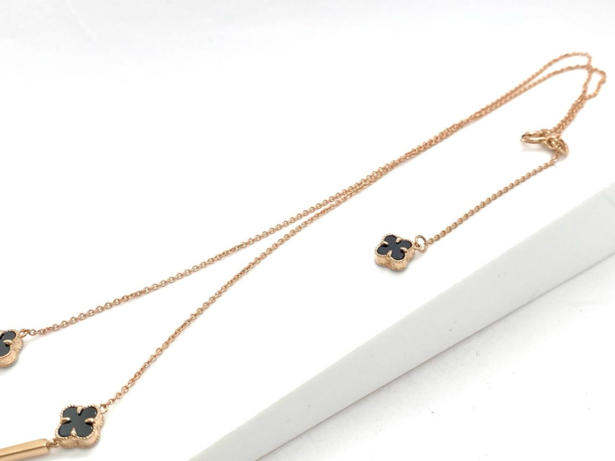 КОЛЬЕ С КАМНЯМИ (Au 585)