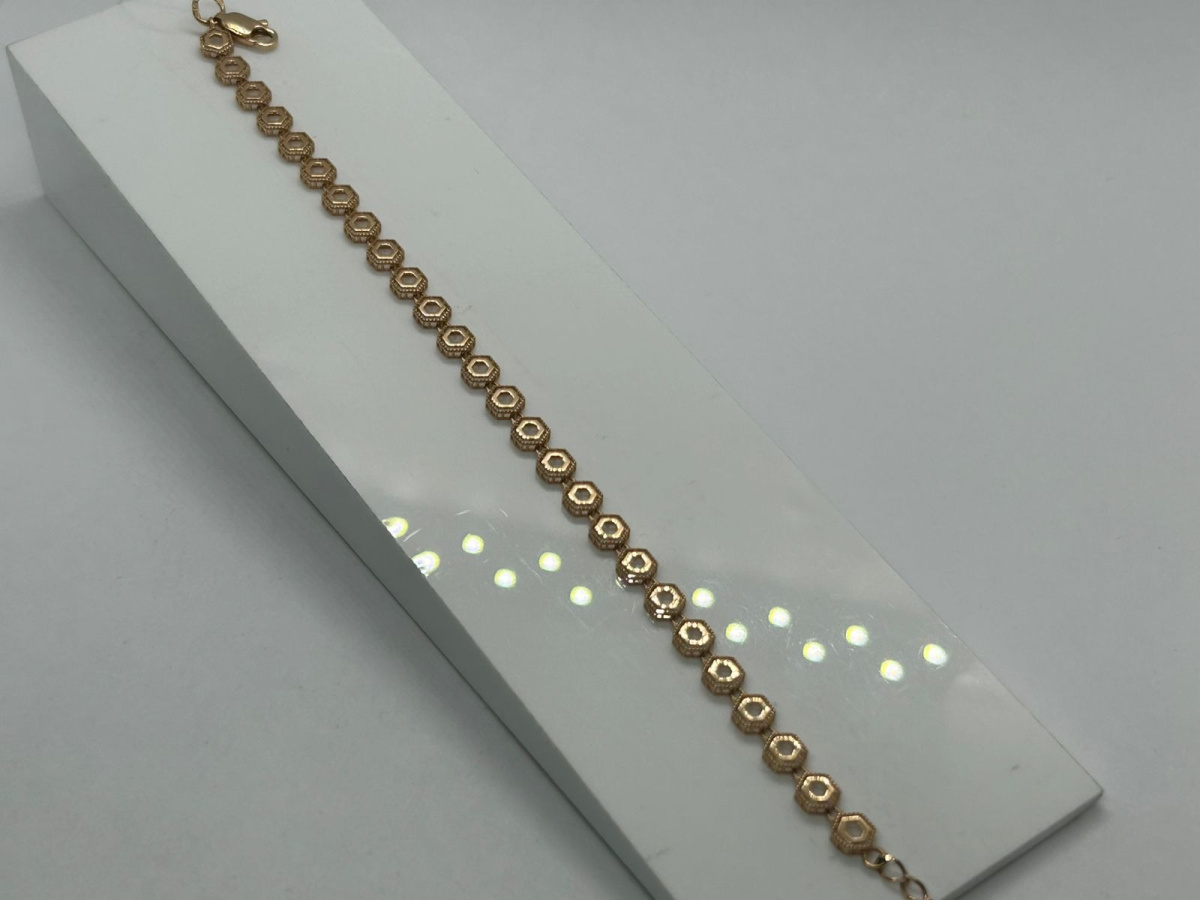 БРАСЛЕТ ШТАМПОВКА (Au 585)