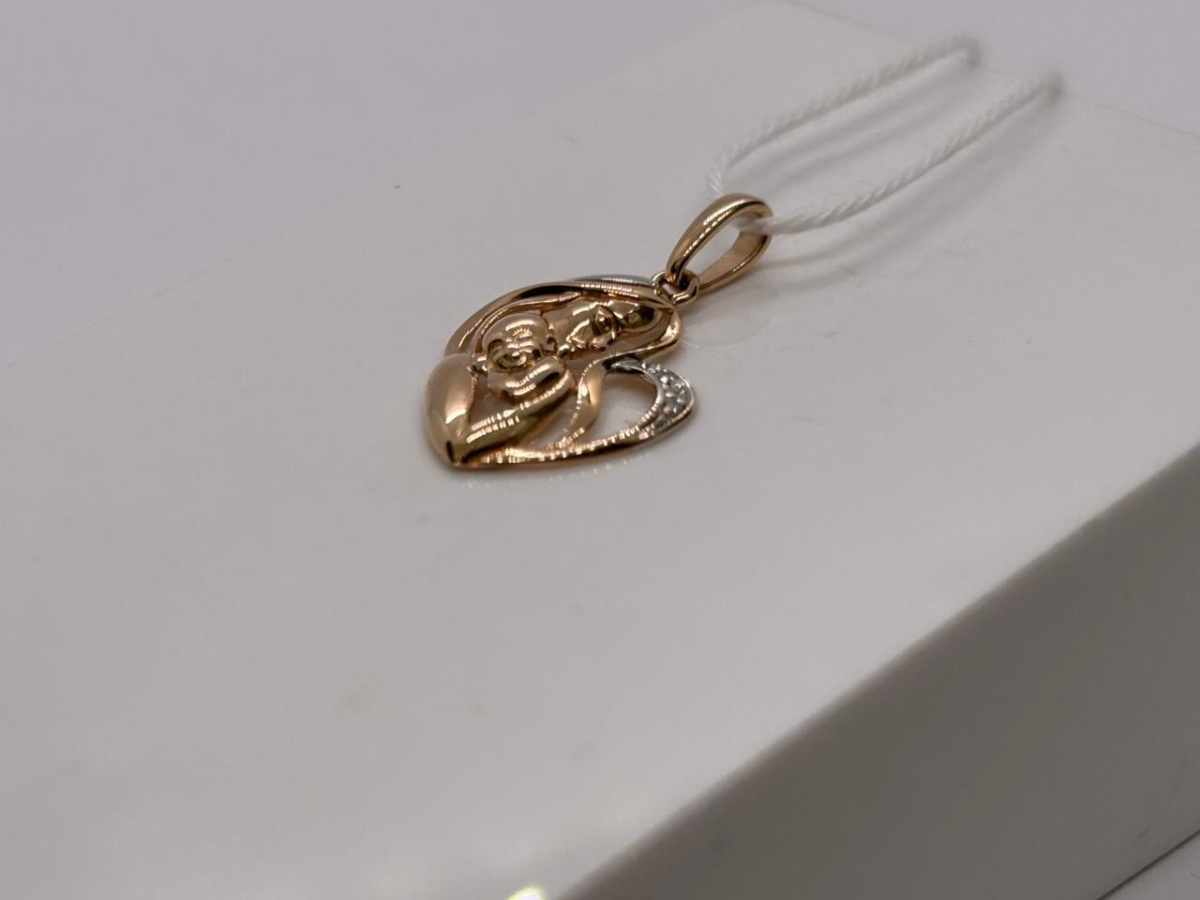 ПОДВЕСКА С КАМНЯМИ (Au 585)