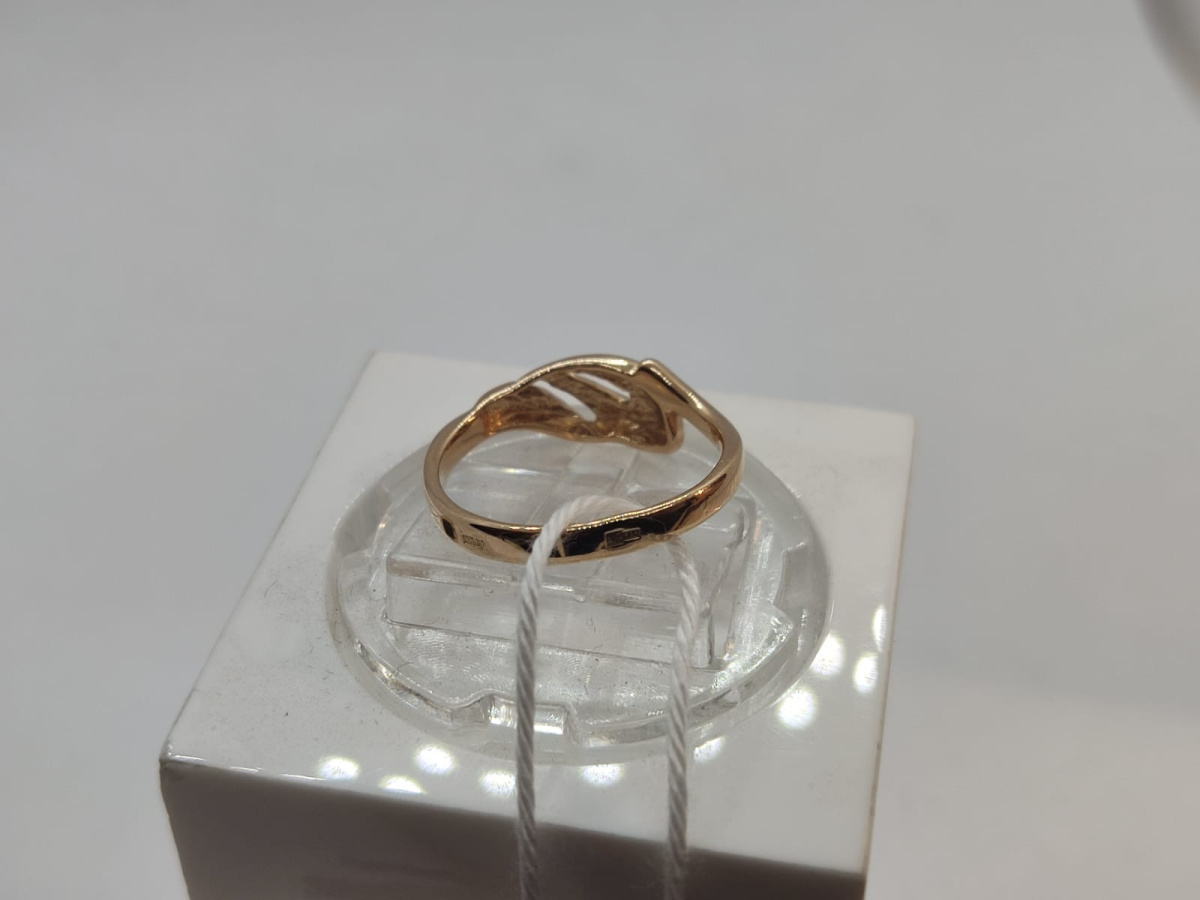 КОЛБКМ585 КОЛЬЦО БЕЗ КАМНЯ (Au 585)