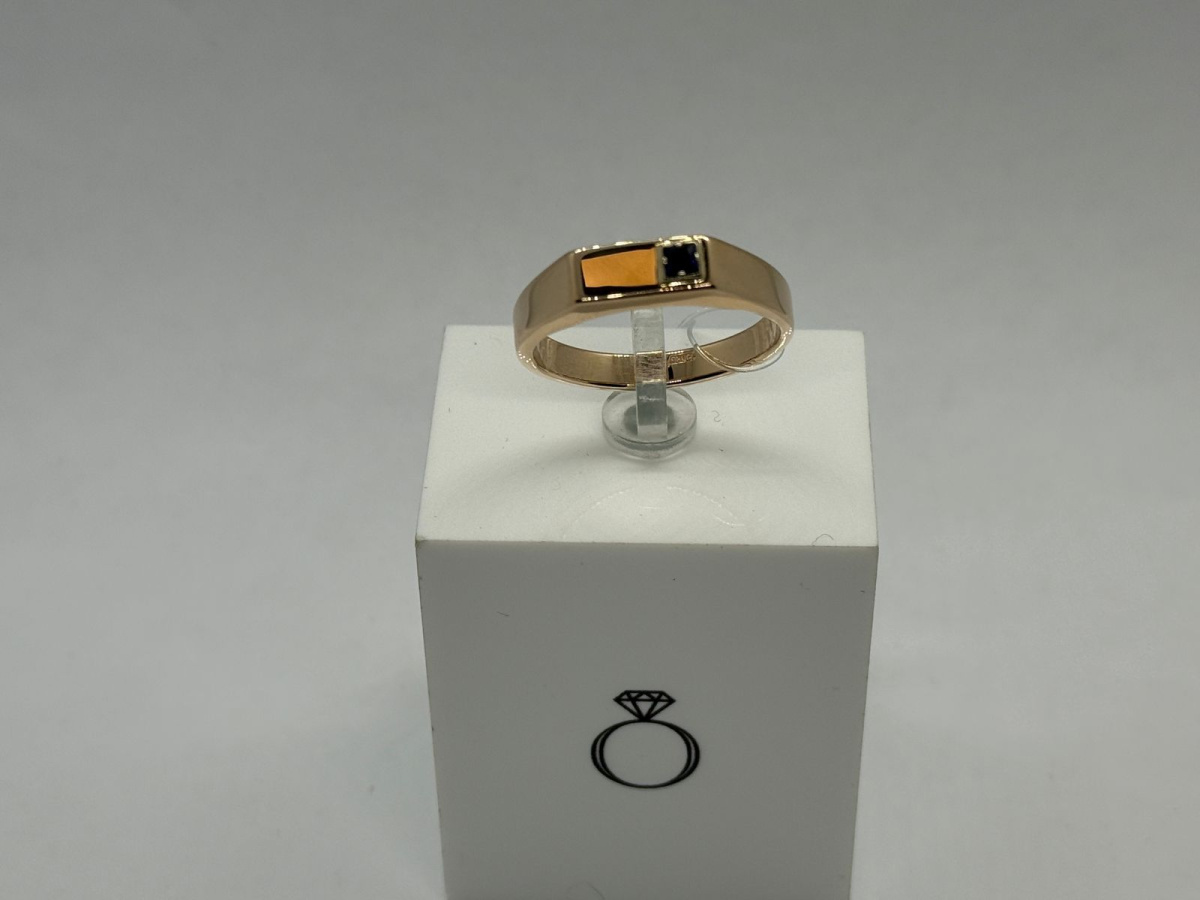 31-0321-С КОЛЬЦО ПЕЧАТКА с камнем (Au 585)