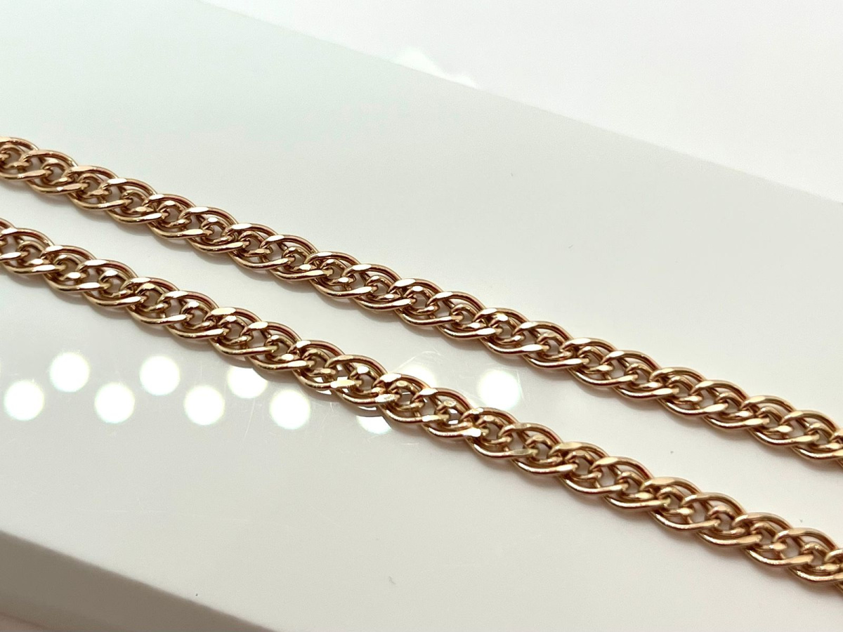 ЦЕПЬ ПУСТОТЕЛАЯ Нона (Au 585)