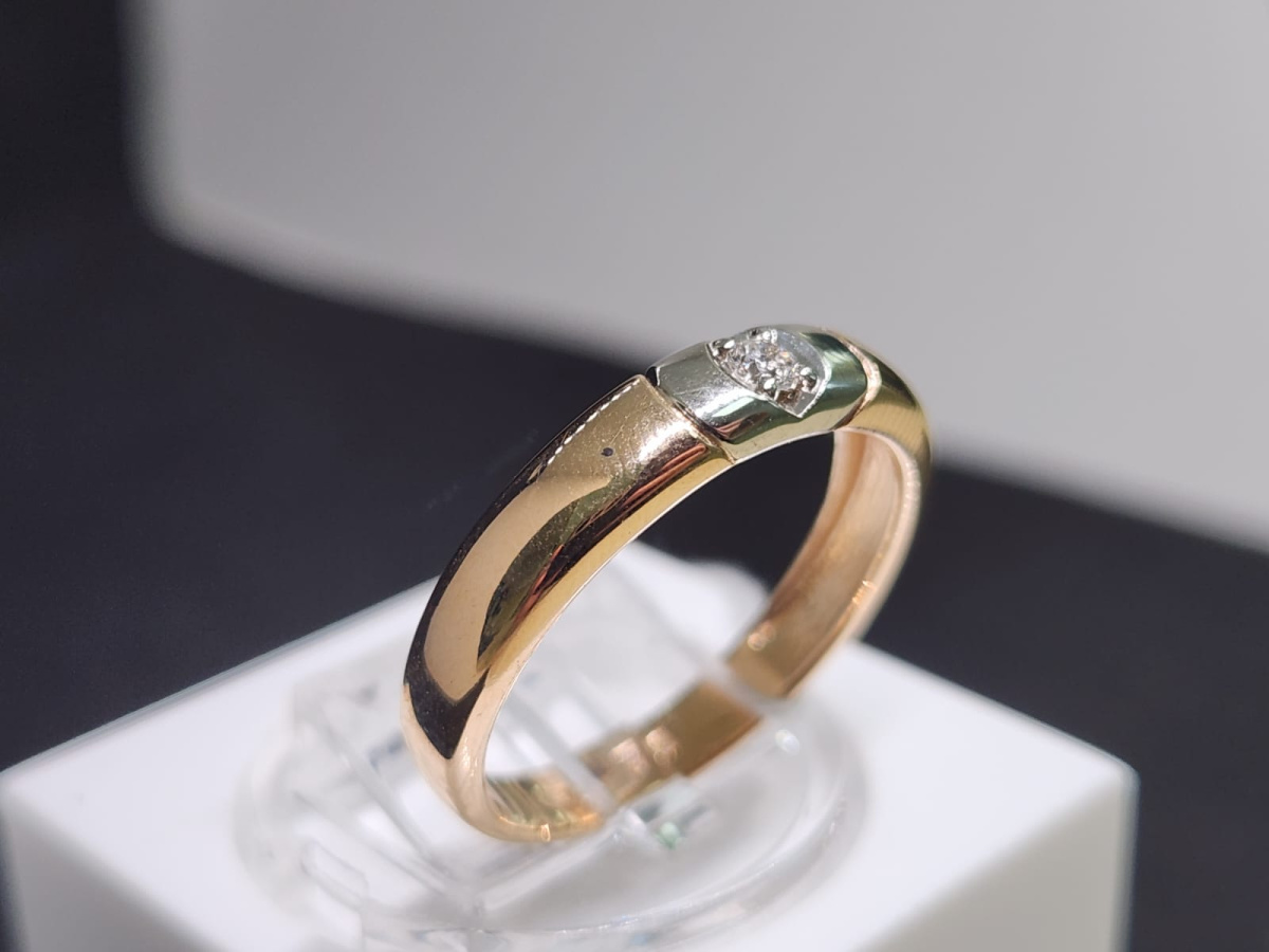 КОЛЬЦО БРИЛЛИАНТ Au 585