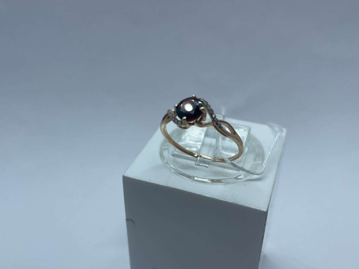 КОЛКМИ585 КОЛЬЦО С КАМНЯМИ (Au 585)