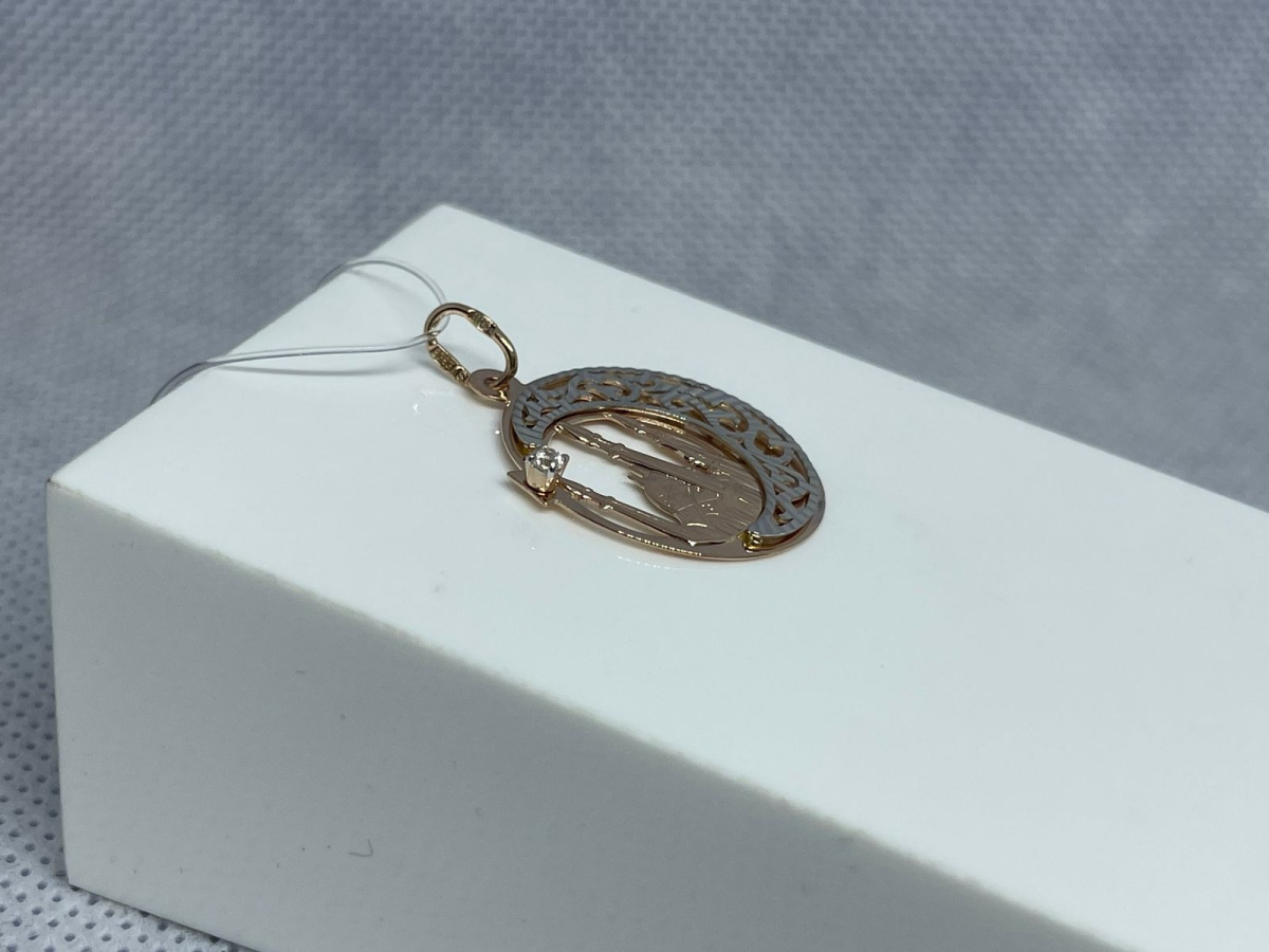 ПОДВЕСКА МЕЧЕТЬ (Au 585)