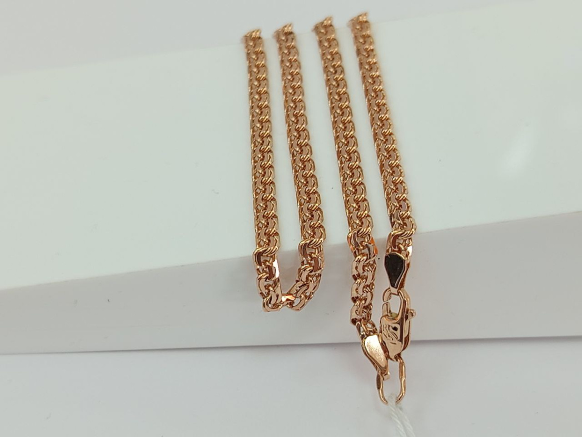 ЦЕПЬ ПОЛНОВЕСНАЯ Бисмарк (Au 585)