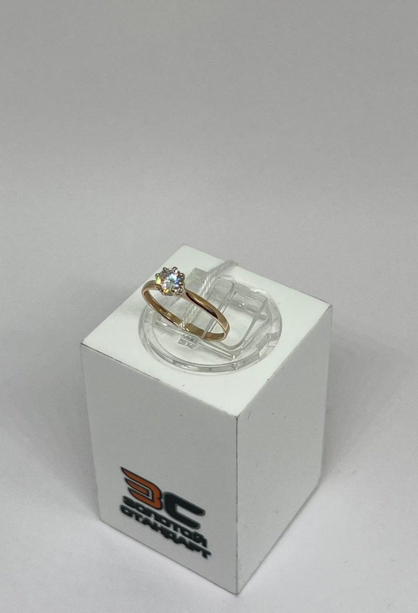 КОЛКМИ585 КОЛЬЦО С КАМНЯМИ (Au 585)