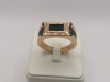КОЛЬЦО ПЕЧАТКА с камнями (Au 585)