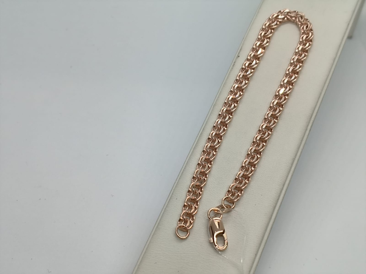 НБ 12-316ПГ БРАСЛЕТ ПУСТОТЕЛЫЙ (Au 585)