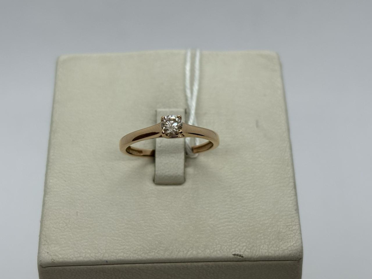 КОЛЬЦО БРИЛЛИАНТ Au 585