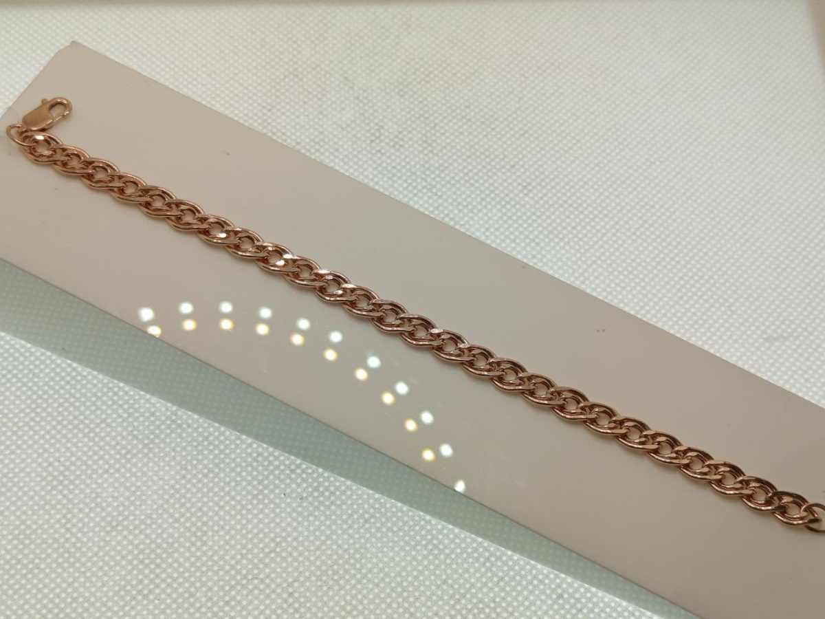 НБ 12-200ПГ БРАСЛЕТ ПУСТОТЕЛЫЙ (Au 585)