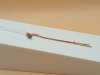 015672-1102 СЕРЬГИ ПРОДЕВКИ с камнем (Au 585)
