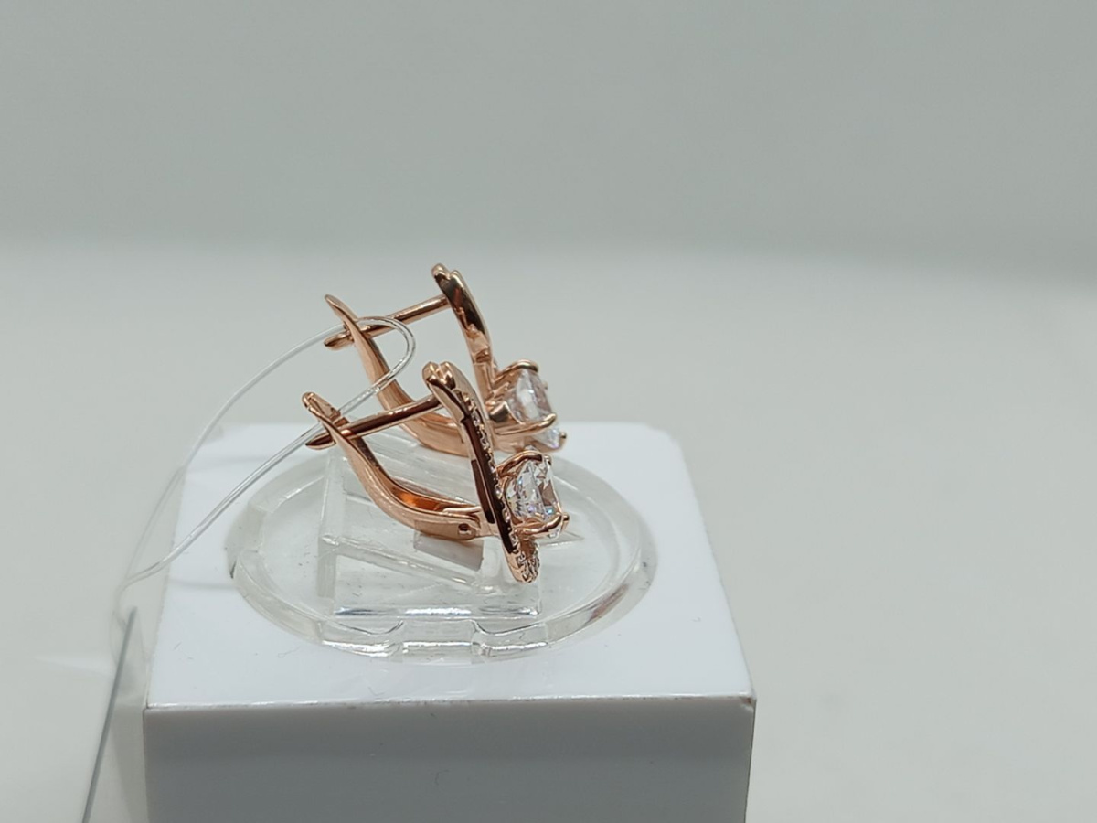 СЕРЬГИ С КАМНЯМИ (Au 585)