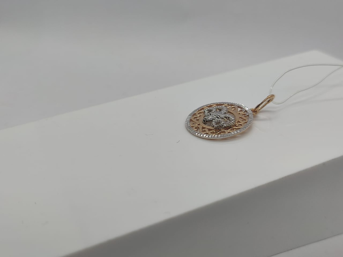 ПОДВЕСКА ЗНАК ЗОДИАКА ОВЕН (Au 585)