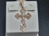 ПОДВЕСКА КРЕСТ С КАМНЕМ (Au 585)