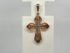 ПОДВЕСКА КРЕСТ с камнями (Au 585)