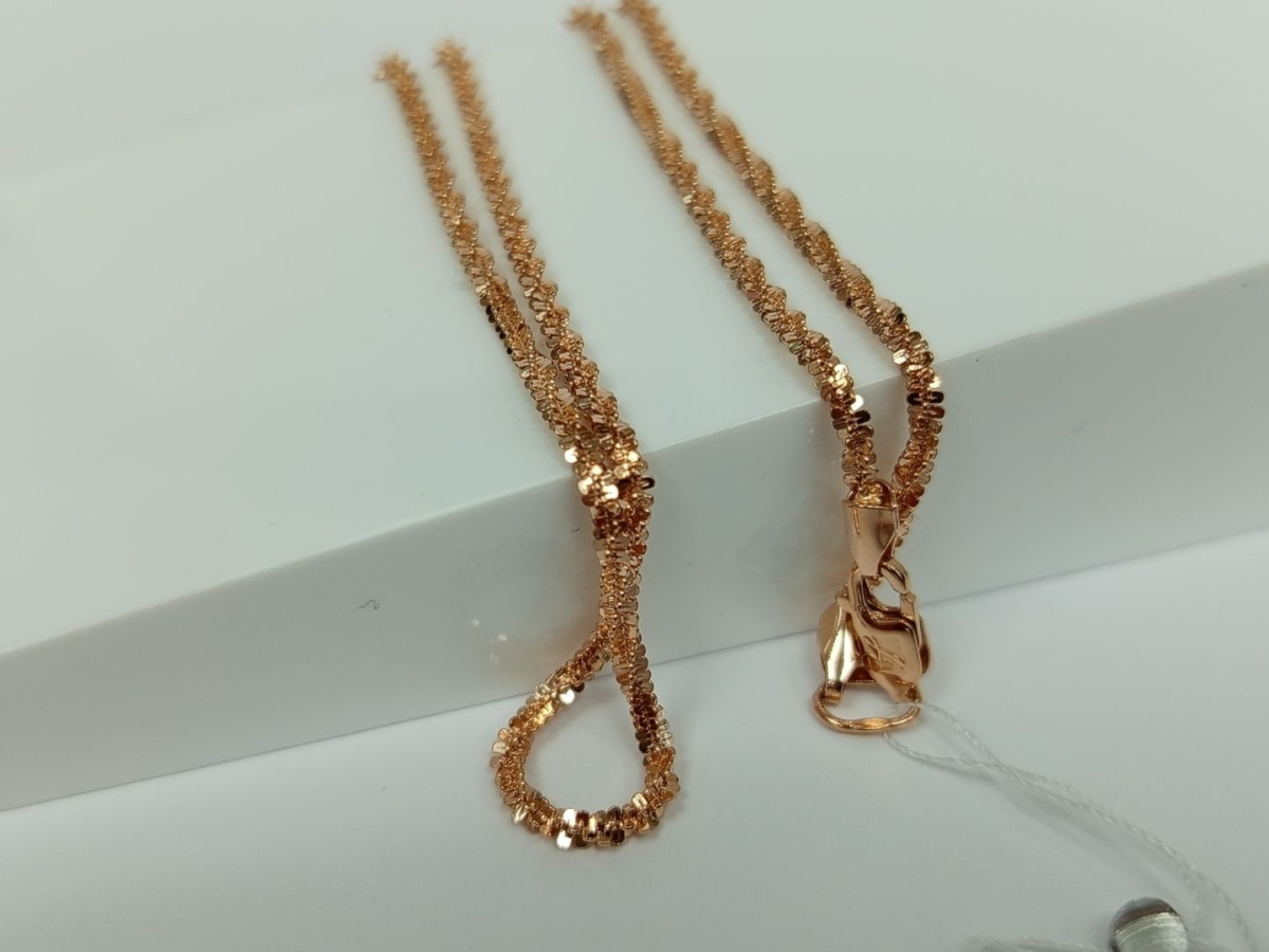 ЦЕПЬ ПОЛНОВЕСНАЯ Кроча (Au 585)