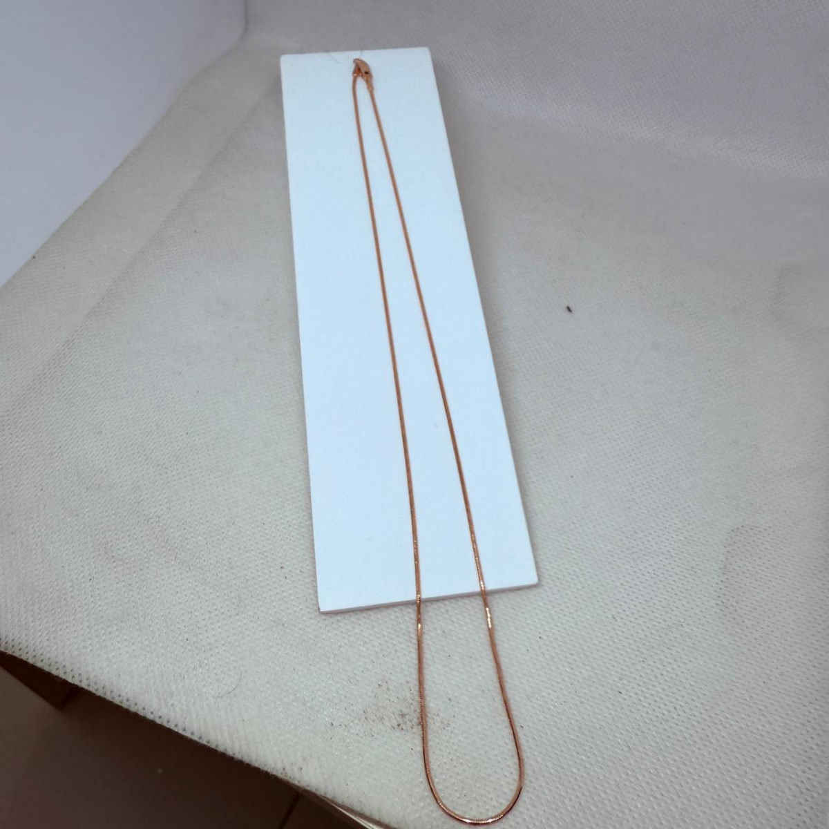 ЦЕПЬ ПОЛНОВЕСНАЯ Жгут(снейк) (Au 585)