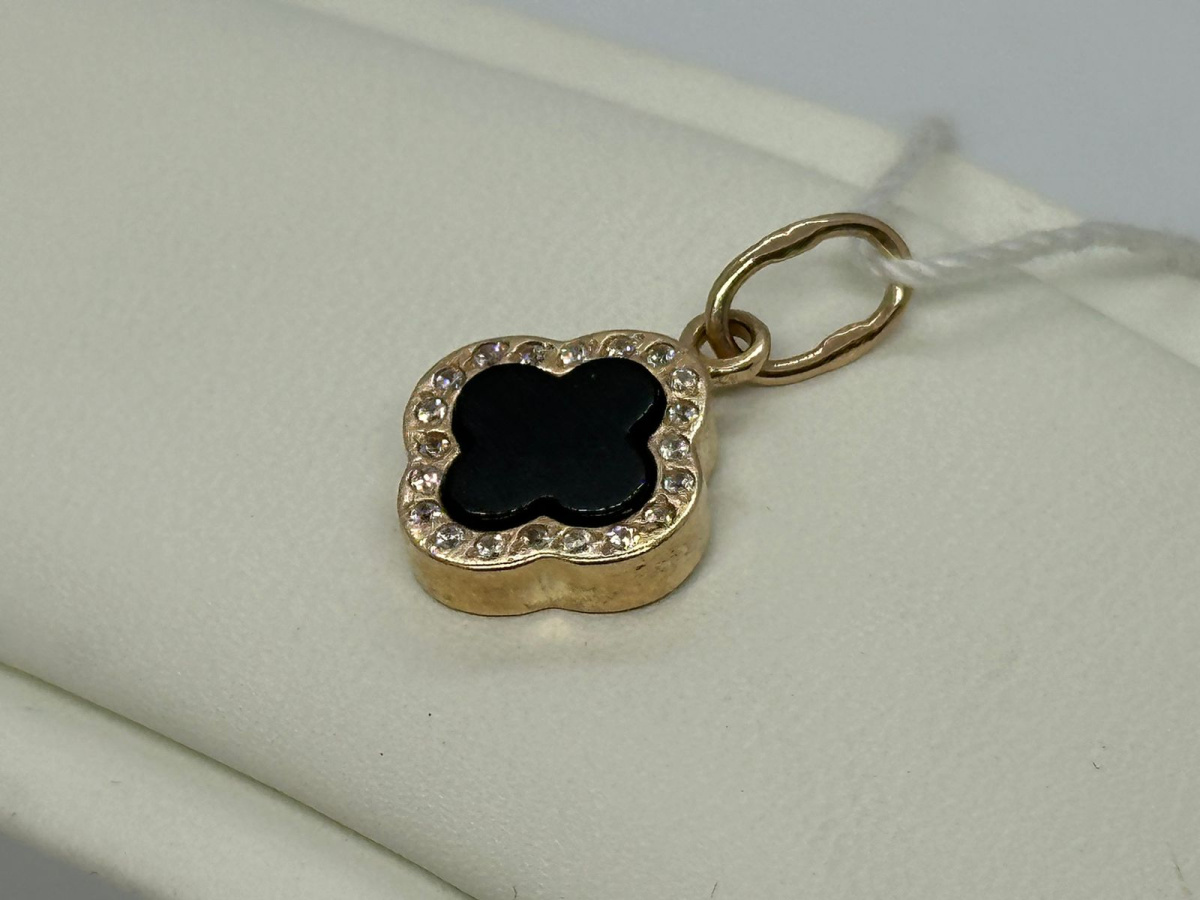9036 ПОДВЕСКА С КАМНЯМИ (Au 585)