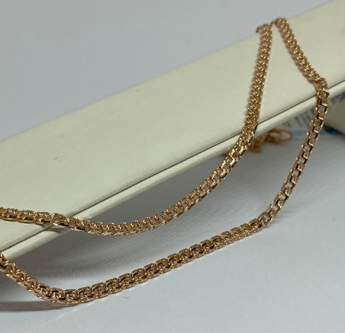 ЦЕПЬ ПОЛНОВЕСНАЯ Бисмарк (Au 585)