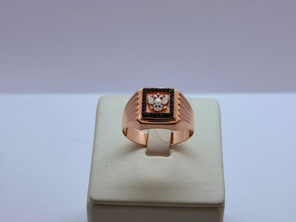 КОЛЬЦО С КАММНЯМИ (Au 585)