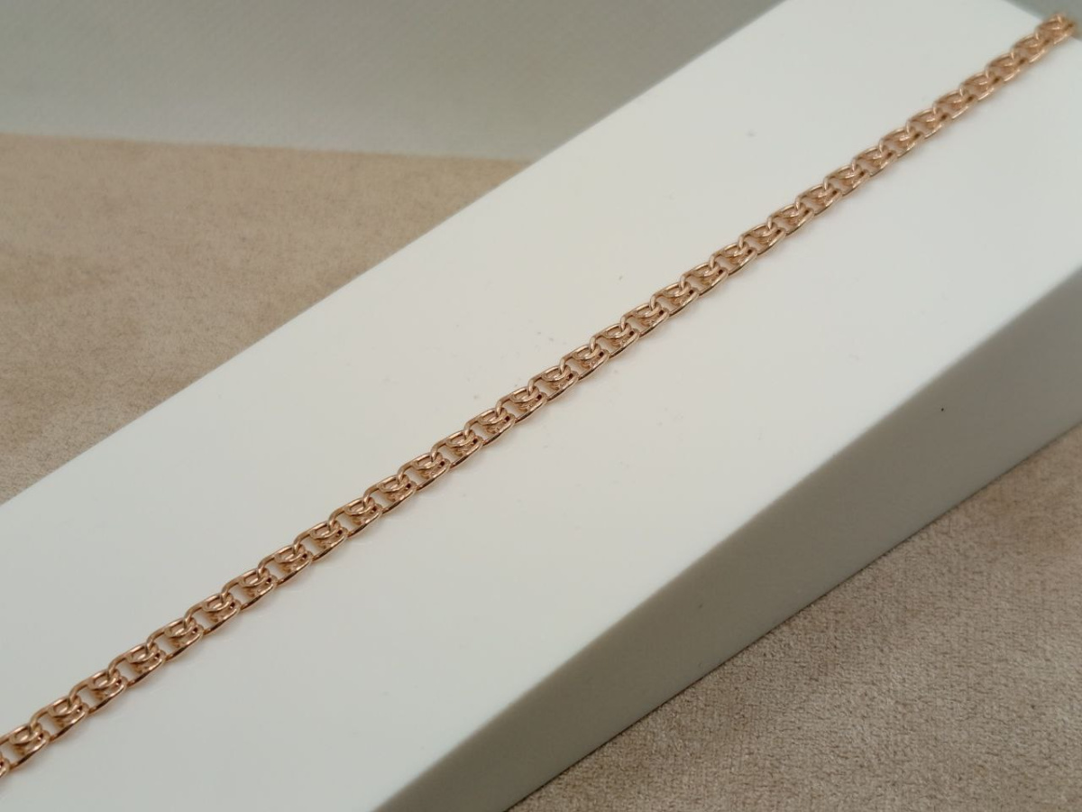 БРАСЛЕТ ПУСТОТЕЛЫЙ Лав (Au 585)