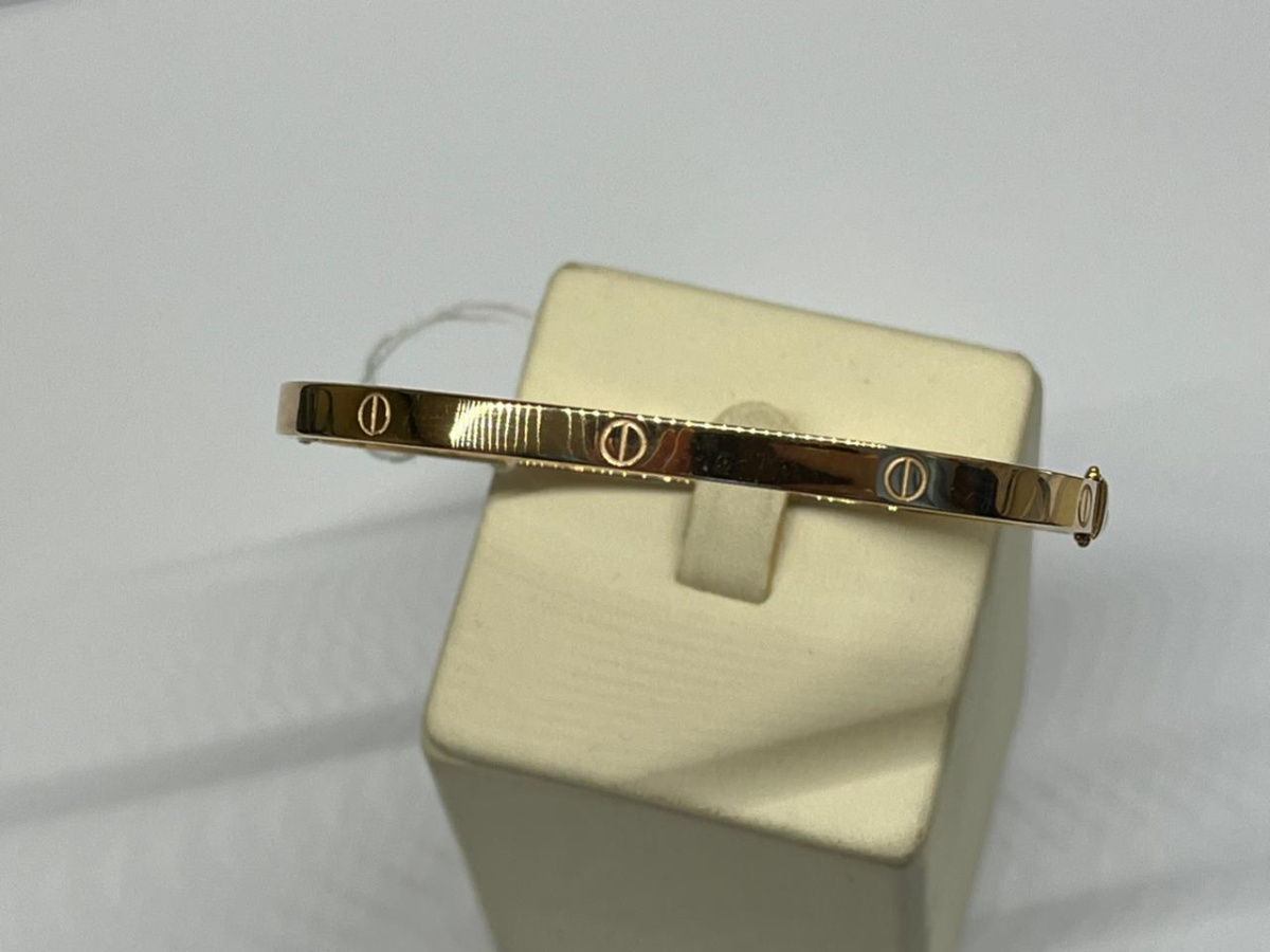 БРАСЛЕТ ЖЕСТКИЙ без камня (Au 585)