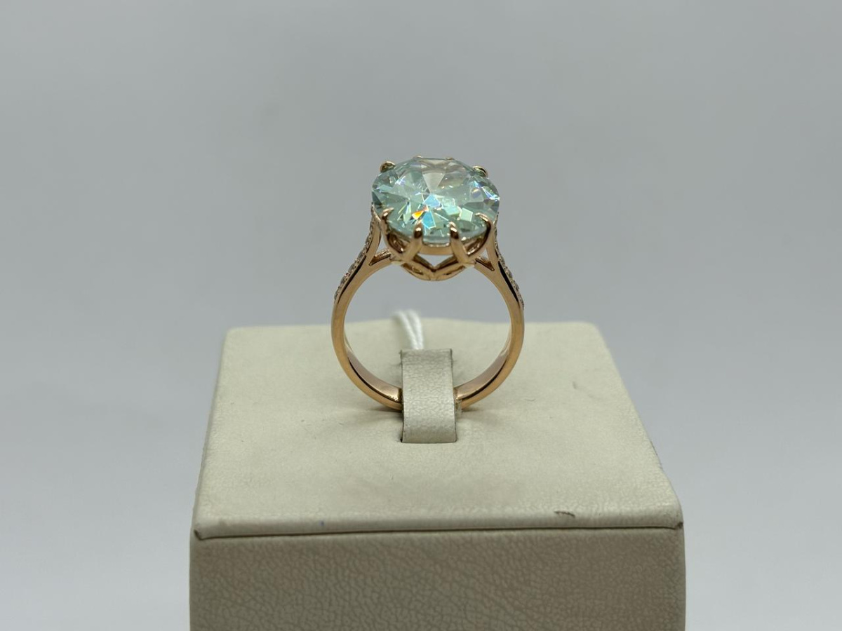 КОЛКМИ585 КОЛЬЦО С КАМНЯМИ (Au 585)