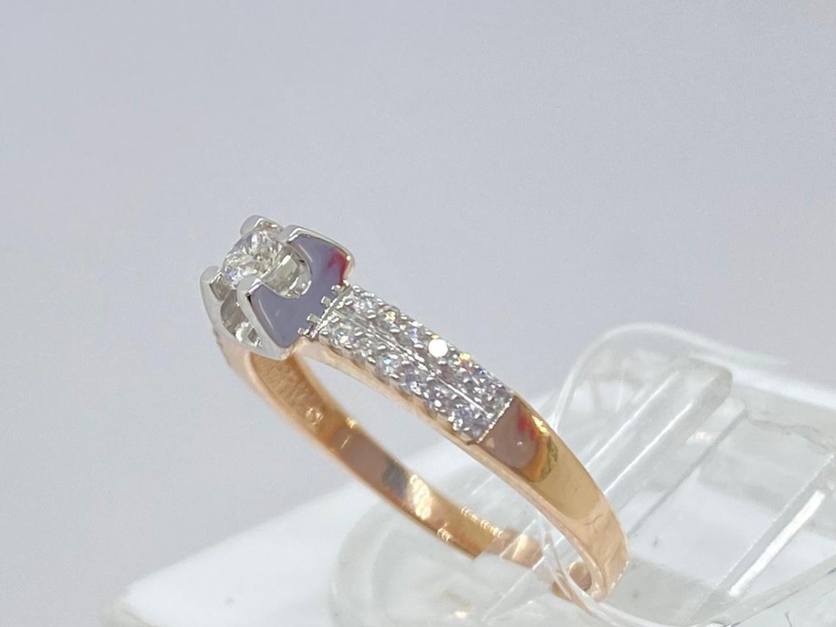 КОЛЬЦО БРИЛЛИАНТ (Au 585)