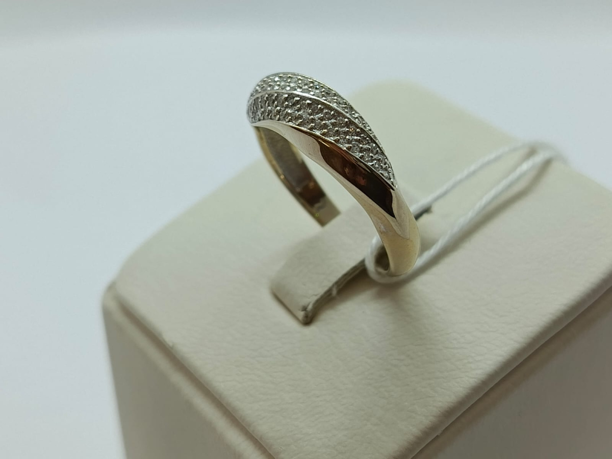 КОЛКМИ585 КОЛЬЦО С КАМНЯМИ (Au 585)
