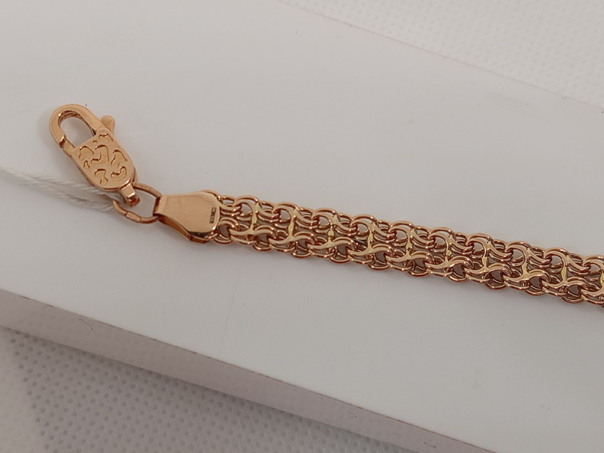 БРАСЛЕТ ПОЛНОВЕСНЫЙ Рамзес (Au 585)