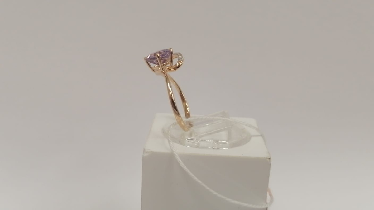 КОЛКМИ585 КОЛЬЦО С КАМНЯМИ (Au 585) КОЛКМИ585 КОЛЬЦО С КАМНЯМИ (Au 585)