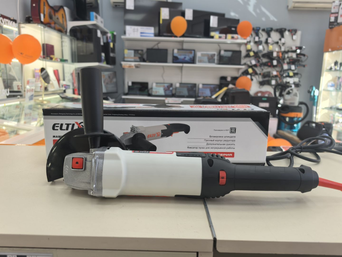 Угловая шлифмашина Elti МШУ-125/1200Д-ПР