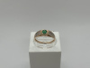 КОЛЬЦО Бриллиант, изумруд (Au 585)