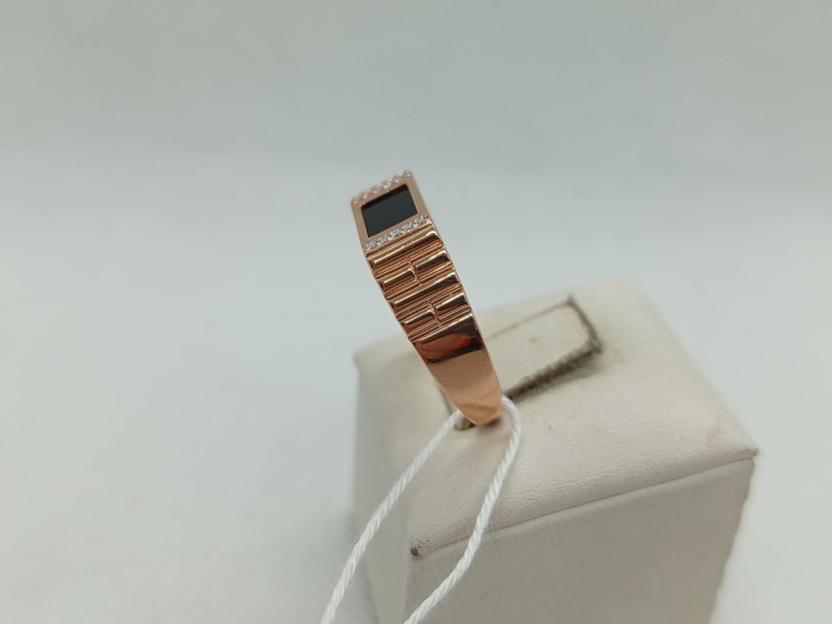 ПЕЧКМИ375 ПЕЧАТКА С КАМНЯМИ (Au 375)