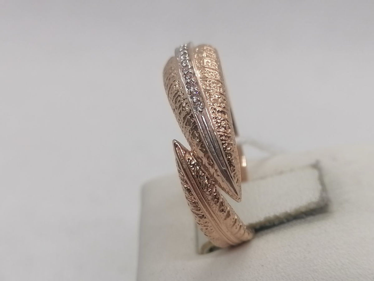 КОЛКМИ585 КОЛЬЦО С КАМНЯМИ (Au 585)