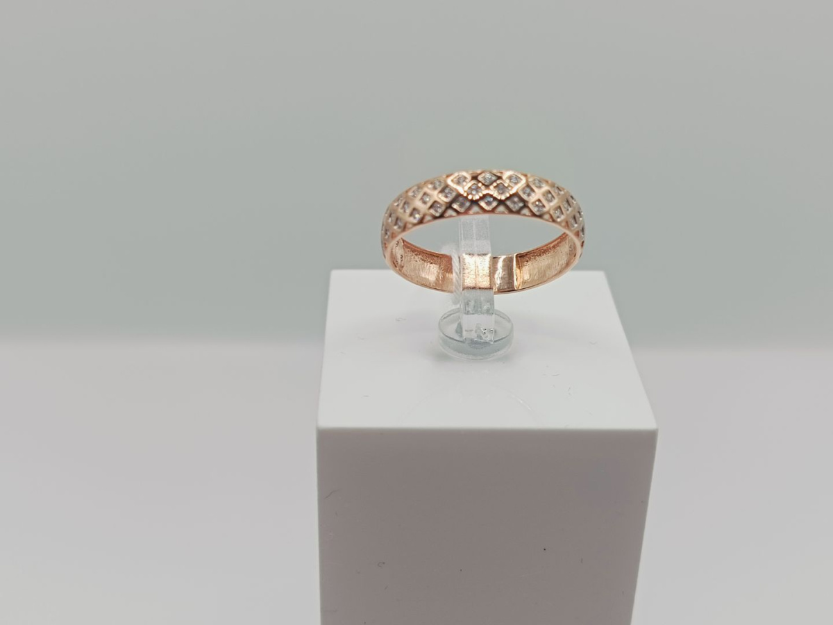 КОЛКМИ585 КОЛЬЦО С КАМНЯМИ (Au 585)