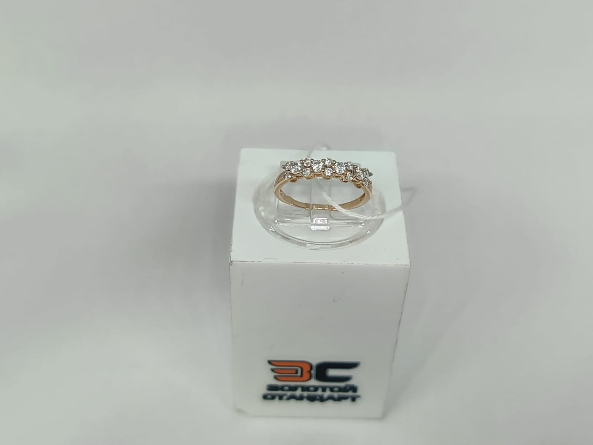 КОЛКМИ585 КОЛЬЦО С КАМНЯМИ (Au 585)
