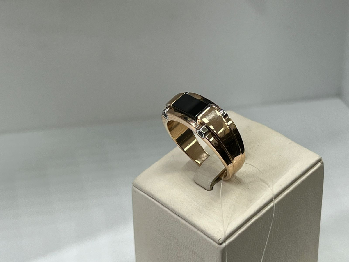 ПЕЧАТКА С КАМНЯМИ (Au 585)