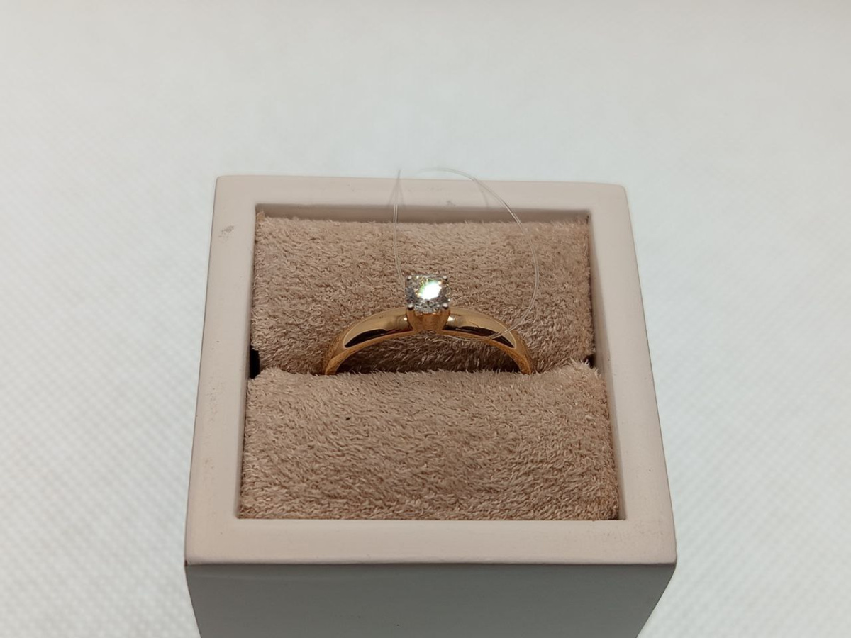 КОЛЬЦО БРИЛЛИАНТ (Au 585)