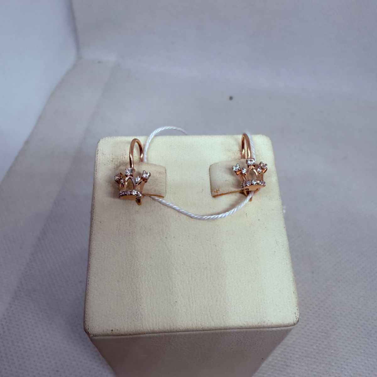 СЕРЬГИ С КАМНЯМИ (Au 585)