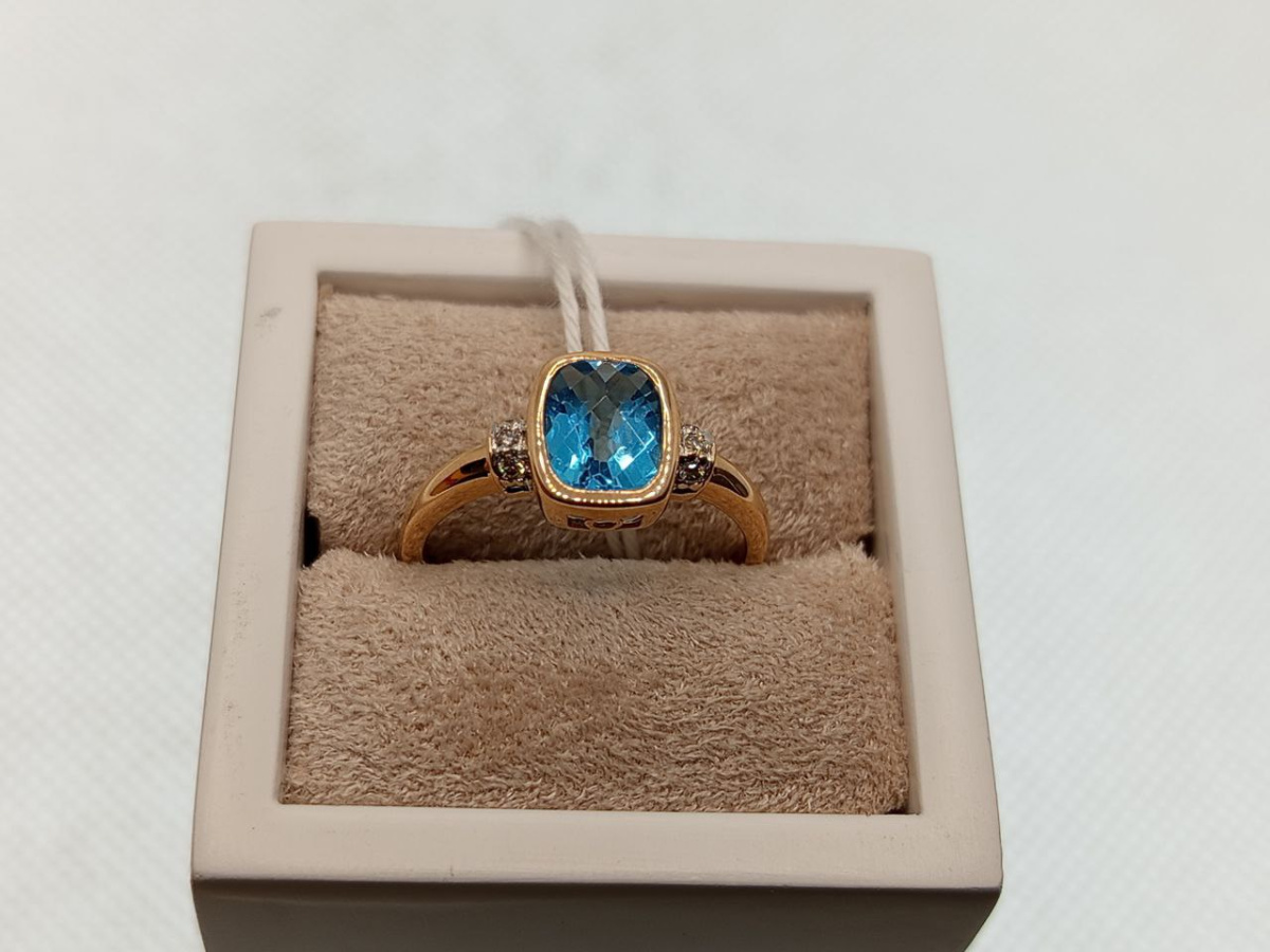 КОЛЬЦО БРИЛЛИАНТ Au 585