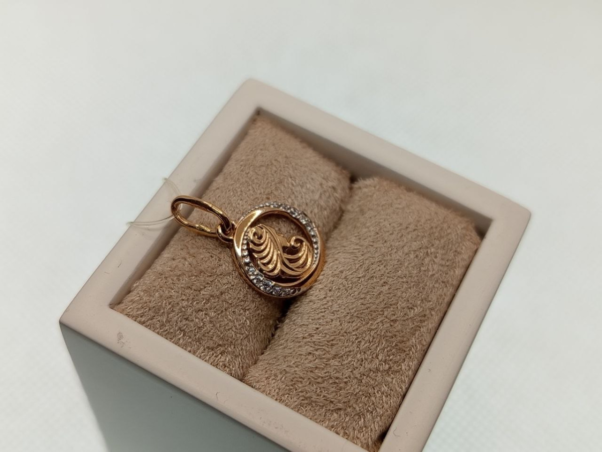 ПОДВЕСКА ЗНАК ЗОДИАКА КОЗЕРОГ (Au 585)